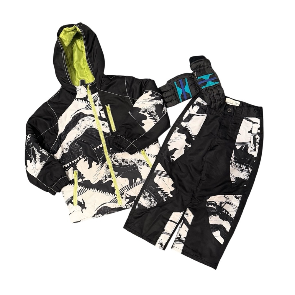 Old Navy Kids Snow Jacket and Snow Pants Set  Size 5